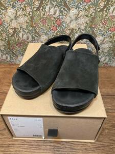 ◎ 30足限定　定価58300円　FEIT ワンストラップサンダル　One Strap Sandal M 黒　ユニセックス　フェイト