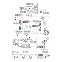 トヨタ ランドクルーザープラド(RZJ90 RZJ95 VZJ90 VZJ95) フロント アッパーアーム ボールジョイント 左右共通 43310-39016 出荷締切18時_画像2