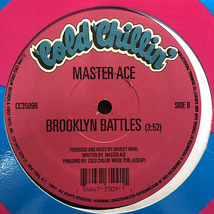 Master Ace / Letter To The Better cw Brooklyn Battles [Cold Chillin' CC3509] _画像3