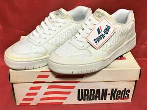 ★ ☆ 90S! Редкие редкие !! Pro-Keds Urban-Keds MK-3913 3,5 21,5 см белые предложения Doodles Urban Ked Doods White Dead Vintage 195 ☆ ★