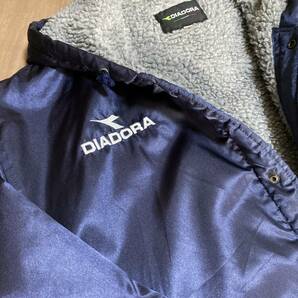 DIADORA ベンチコート ネイビー サイズL 中古の画像3