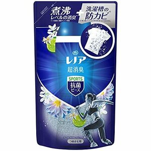 レノア 超消臭+ 抗菌ビーズ スポーツ クールリフレッシュ&シトラス 詰め替え 430mL