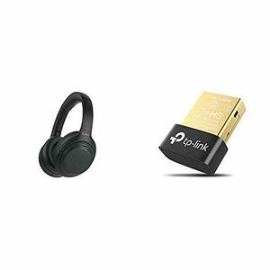 ソニー ワイヤレスノイズキャンセリングヘッドホン ブラック WH-1000XM4 B +TP-Link Bluetooth USB