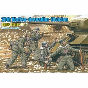 ドラゴン 1/35 第二次世界大戦 ドイツ武装親衛隊 第20武装擲弾兵師団 バルト三国 1944 プラモデル DR6477