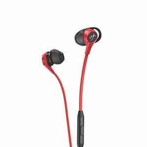 HyperX Cloud Earbuds ゲーミングイヤホン インラインマイク Nintendo Switch メーカー 2年保証 HX-HSCEB-RD　在宅勤務 テレワーク