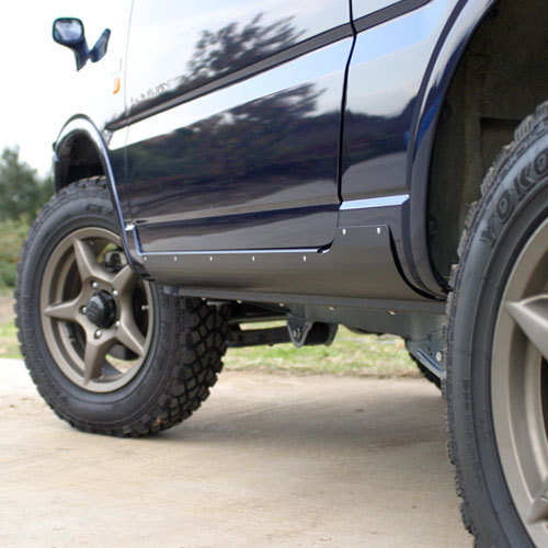APIOapio боковой нижний рамный брус защита * черный steel левый и правый в комплекте Jimny JB23W