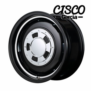 Mid Garcia Cisco Cisco (полугресс -черный крайный обод) Алюминиевые колеса 4 сета 16 × 8,0J 6H PCD139,7 ± 0 Prado 90 Series Широкий RANKLE 80 Wide Wide