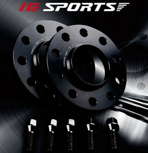 IG SPORTS ユーロスペーサー 2枚セット アウディ 厚み17 外径149 PCD112 10穴 ハブ径φ66.6 ネジM14×P1.5 取付座13R 2面幅17 HUB付 付属