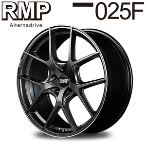 MID RMP 025F (セミグロスガンメタ＋リムエッジDC＋ロゴマシニング) 17×7.0J 5H PCD112 +53