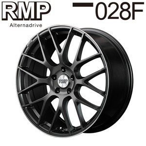 MID RMP 028F (セミグロスガンメタ) アルミホイール 4本セット 18×7.0J 5H PCD100 +50