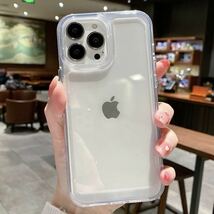 【強化ガラスプレゼント】iPhone13miniケース 韓国 クリアケース TPUケース ハイブリッドケース 画面保護 強化ガラス付き_画像2