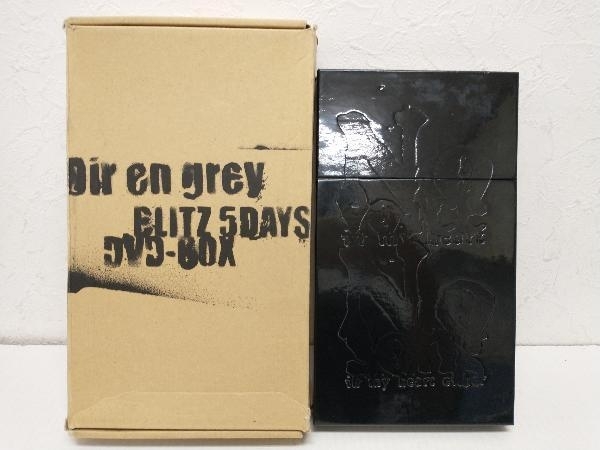 Dir en grey BLITZ 5 DAYS DVD-BOX FC限定 cyberprint.co.jp