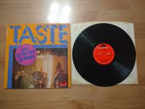 ★Taste テイスト★Live At The Isle Of Wight★LPレコード★中古品★英国盤★ジャケット傷みあり