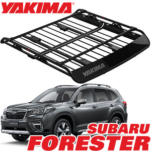 YAKIMA 純正品 ヤキマ オフグリッド ルーフラック ルーフマウントカーゴラック Lサイズ 8007139 SUBARU スバル フォレスター