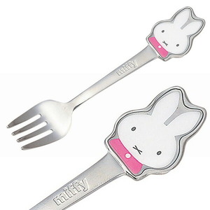 ミッフィー フォーク ピンク ミッフィーハピネス miffy キッチン用品 4964412277169(MCD)