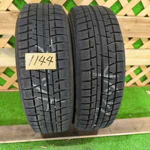 送料無料　1144 ヨコハマ　185/60R15 バリ山　スタッドレス　２本　8.5分山 2016激安プライス