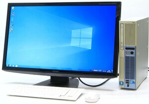 NEC Express 5800/51Lg ■ 27インチ 液晶セット i5-660/4G/500G/DVDマルチ/Windows 10 デスクトップ