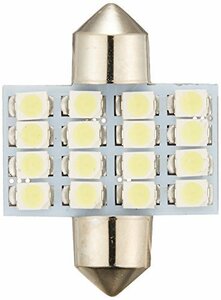 DIDA 16連 (4x4) 高輝度LED ルームランプ ホワイト 2ヶ T10×31mm