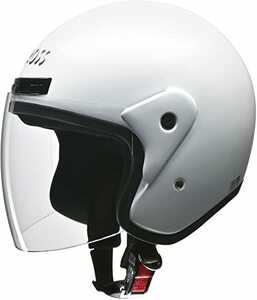  Lead industry (LEAD) bike helmet jet CROSS CR-720 white FREE ( head .57cm~60cm under )