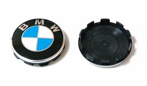 BMW純正部品（ドイツ直輸入） ホイールセンターキャップ クロームエッジ 4個セット 36136783536