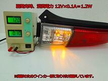 まめ電(MAMEDEN) バイク用 S25 LED ダブル アンバー ウインカー ポジション 30SMD （金口 ダブル球） LEDバルブ2個セット BAY15d_画像3