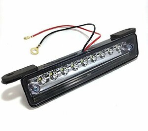 スズキ 用 9連 LED ライセンス ランプ ナンバー 灯 ユニット ホワイト ライト ジムニー JA11 JA12 JB23 等 移動用 カスタム テール リア