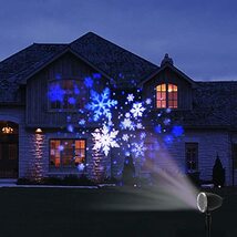 Syslux LED 雪投影 投影ランプ プロジェクター クリスマスライト バレンタインデー ロマンチック スポットライトLED投光器 置物ライト_画像7