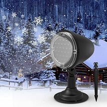 Syslux LED 雪投影 投影ランプ プロジェクター クリスマスライト バレンタインデー ロマンチック スポットライトLED投光器 置物ライト_画像1