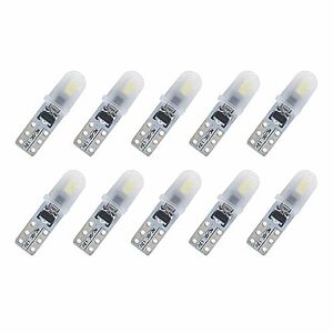 NAKOBO T5 74 73 2723 2721 W3W LEDバルブ 2SMD 3020チップ 自動車用メーター球 パネル球 インジケータ ダッシュボードライト 12V汎用