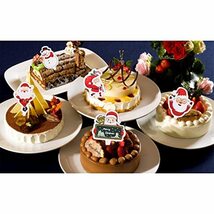 Lanito カップケーキトッパー クリスマス かわいい ケーキデコレーション 74本 果物/お菓子/お弁当用 パーティグッズ Merry Christmas飾り_画像6