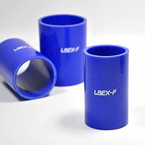 LSEX-F 汎用 シリコンホース 50Φ / 60Φ / 70Φ ×100mm 厚さ4.5mm 耐熱・耐圧 同型タイプ ストレート RX7 FD3S FC3S など インタークーラ