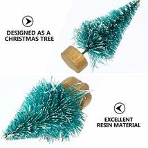 VORCOOL クリスマスツリー ミニ 卓上 24本 小さい 4cm 装飾 置物_画像4