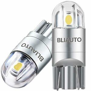 BLIAUTO t10 led ホワイト 爆光 ポジションランプ w5w led ナンバー灯 ライセンスランプ メーター球 ルームランプ ウエッジ球