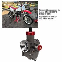 京浜用バイクキャブレターCR80CR80RBCR85 CR85R for KSR 110 KX80 KX100_画像2