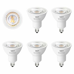 Lepro LED ハロゲン電球 ハロゲン E11 口金直径11mm LED電球 スポットライト 50W形相当 5.5W 400lm 電球色 3000K 集光タイプ40° 高演色性