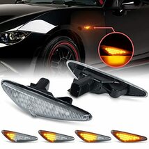 GemPro LED サイドマーカー シーケンシャル ウインカー スモーク マツダ RX-8 ND系 ロードスター RF GH系 アテンザ セダン スポーツ_画像1