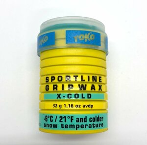 TOKO toko グリップワックス Xコールド ブルー トコ SPORT LINE GRIPWAX X-COLD ノルディック スキー