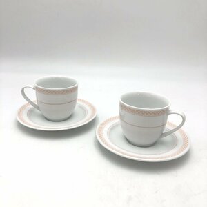 Noritake ノリタケ プリマデュラ 5025 カップ＆ソーサー 2客 Primadura 強化磁器 ファインポーセレン 【道楽札幌】