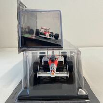 デアゴスティーニ F1マシンコレクション 1/24 & 1/43 セット McLaren MP4/4 アイルトン・セナ #12 1988年 GP マクラーレン ミニカー_画像6