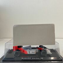 デアゴスティーニ F1マシンコレクション 1/24 & 1/43 セット McLaren MP4/4 アイルトン・セナ #12 1988年 GP マクラーレン ミニカー_画像5