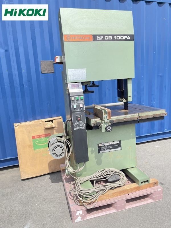 日立工機 三相200V ロータリバンドソー CB 32FA 油圧バイス、ヘッド