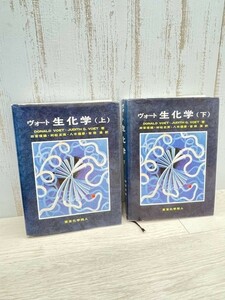 ヴォート 生化学 上下 ２冊 まとめて 第2版　東京化学同人　ドナルド・ヴォート　ジュディス・G・ヴォート　参考書　学術書　専門書　巻