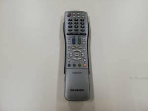 TV/DVDリモコンSHARP AQUOS GA510WJSA 中古品