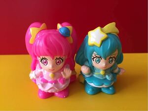 数2 ヒロイン ソフビ 指人形サイズ 2種セット キュアスター ミルキー(スター☆トゥインクルプリキュア)すくい ミニ フィギュア