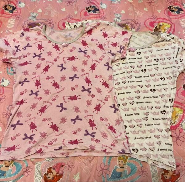 女の子 肌着 半袖 130cm 2枚セット