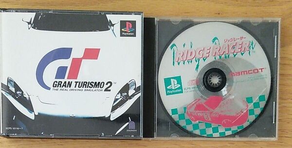 ☆処分☆ PS1 リッジレーサー グランツーリスモ2 欠品ありジャンク プレイステーション