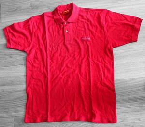 *momo Momo polo-shirt red red L size * unused new goods!