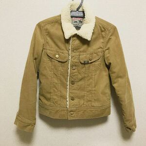 [Super Beautiful Goods] Lee Lee Beige Bore Bore Bore Jacket Mokomoko