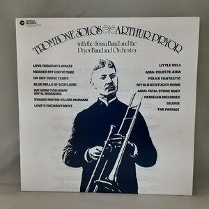 ARTHUR PRYOR / TROMBONE SOLOS ○LP S451