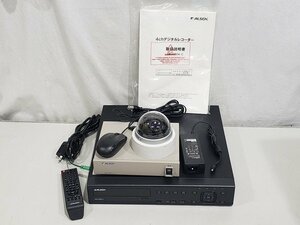 [現状品] ALSOK DVR 2TB DR-C004-C + ドームカメラ SC-Y002-J + カメラ電源 DE-U001-J 初期化/フォーマット済み (5)